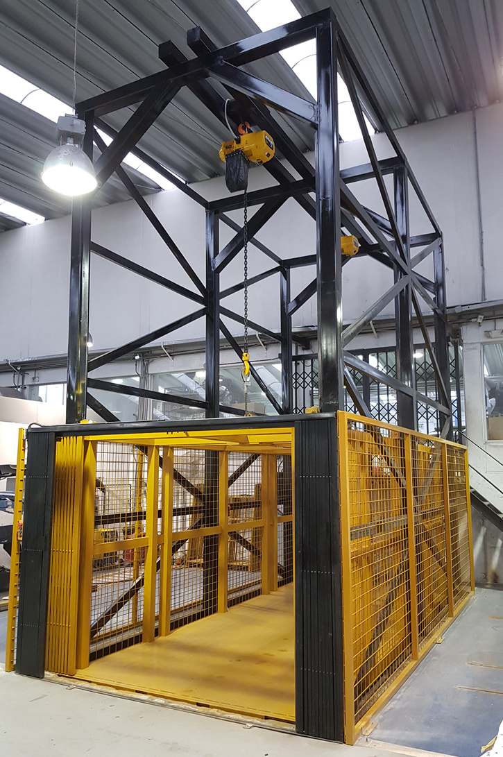 tecle eléctricos a cadena de suspención por gancho